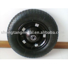 pneumatic rubber wheel